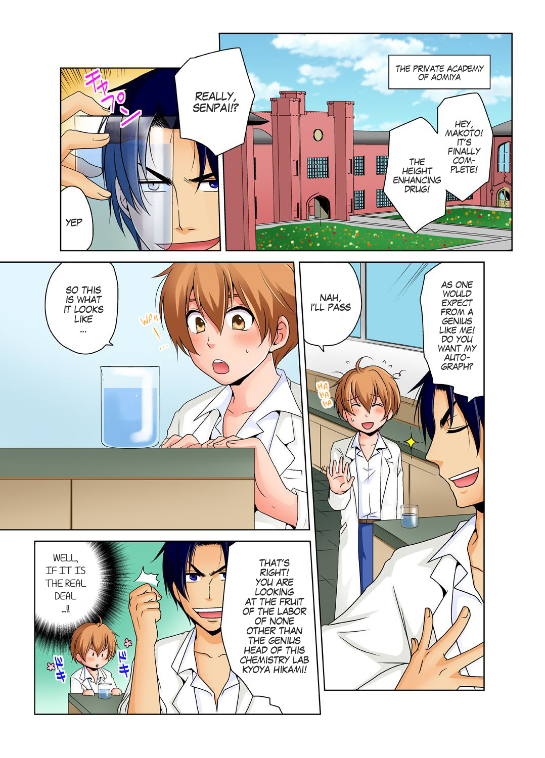 Hentai Manga Comic-Gender Bender Into Sexy Medical Examination! You said that you were only going to look... Ch.1-4-Read-2